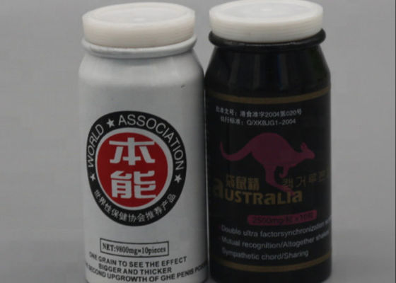 ขวดบรรจุภัณฑ์ยากันน้ำ 10ml สำหรับแท็บเล็ตดูแลสุขภาพ