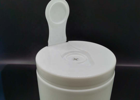 150pcs Wet Wipes Bucket 220mm ผ้าเช็ดมือต้านเชื้อแบคทีเรีย Canister