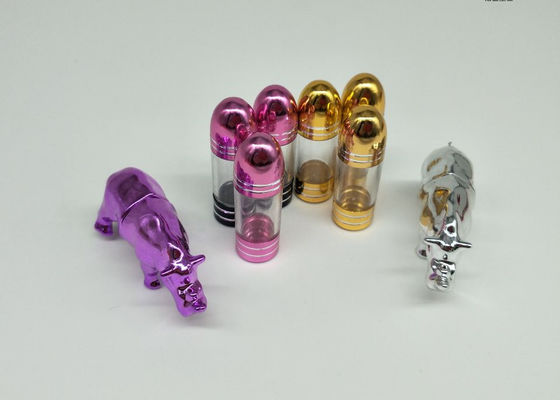 ขวดแคปซูลเดี่ยวขนาด 13 มม. ฝาอลูมิเนียม SGS Rhino Gold Capsule