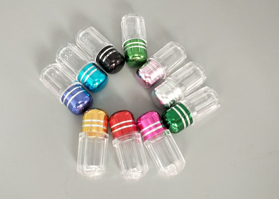 ขวดแคปซูลเดี่ยวหกเหลี่ยม 12mm 2g Rhino Pills Bottle