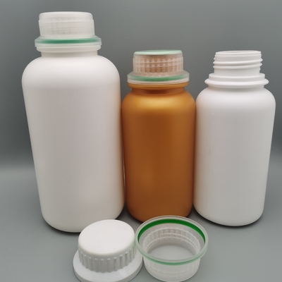 ขวดยาฆ่าแมลง Hdpe สีเหลืองอำพันความจุ 100ml