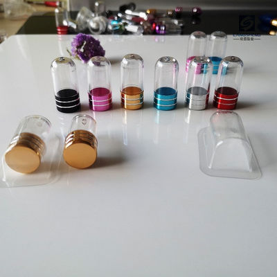 PS ขวดแคปซูลเดี่ยว SGS Rhino Pills Empty Capsule Shells