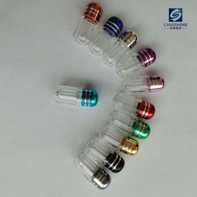 ขวดแคปซูลเดี่ยวหกเหลี่ยม 12mm 2g Rhino Pills Bottle