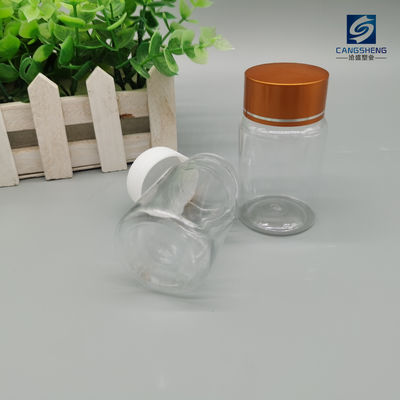 PS ขวดยาพลาสติกเปล่า 10ml ภาชนะบรรจุแท็บเล็ตทรงกระบอก
