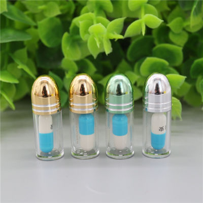 พลาสติก Blister Single Pill Container 3ml ISO9001 Metal Cap