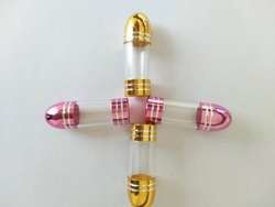 พลาสติก Blister Single Pill Container 3ml ISO9001 Metal Cap