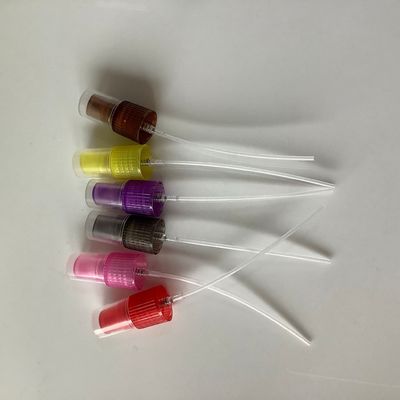 ขวดโลชั่นพลาสติกสีแดงพร้อมปั๊ม ขวดสเปรย์ปั๊มพลาสติก 10ml