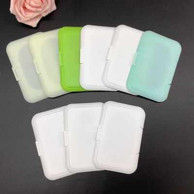 ฝาปิดเช็ดเปียกเด็กสีน้ำเงิน 100 มม. ISO9001 Flip Top Cap