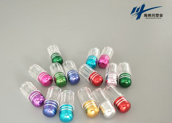 3ml PS ภาชนะบรรจุยาพลาสติกขนาดเล็กรูปร่างกระสุนขวดบรรจุภัณฑ์แคปซูล