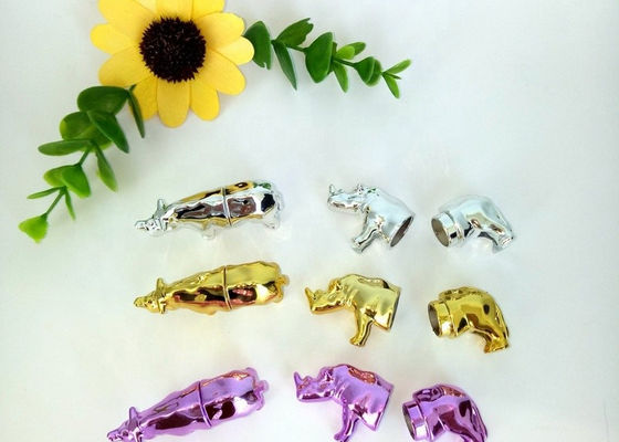 ขวดแคปซูลเปล่า 3D พลาสติก ABS 150K Rhino Gold Capsule