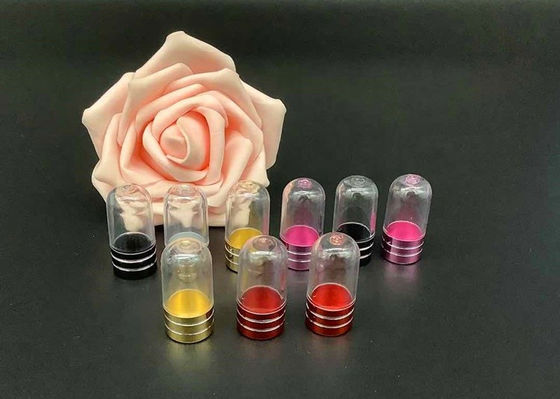 Polypropylene Empty Capsule Shells 1g พร้อมฝาอลูมิเนียมกลม