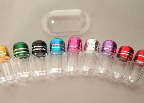 ขวดยาขนาดเล็กโพรพิลีนสีชมพู 10ml ขวดยาพลาสติกใส