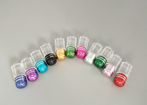 ขวดยาใสสีทองขนาด 3 มล. ขวดยาพลาสติกเปล่า OEM
