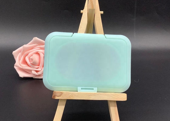 ISO9001 Baby Wipes ฝาพลาสติกสีเขียว 100mm Wet Wipes Lid
