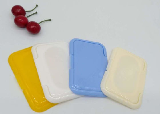 โพรพิลีน Wet Wipes Lid Non Refillable Baby Wipes Plastic Lid