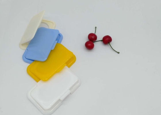 โพรพิลีน Wet Wipes Lid Non Refillable Baby Wipes Plastic Lid