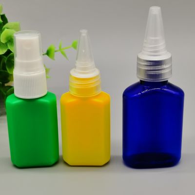 ขวดพลาสติกขนาดเล็ก OEM สีเขียว 150 มล. สำหรับยา